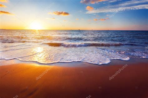 Sunset And Sea — Stock Photo © Hydromet 14828843