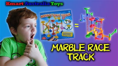 Marble Race Track Kmart Australia Toy Reviews Youtube