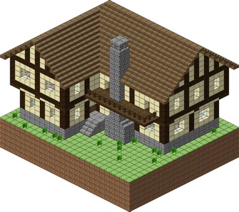 Png Minecraft House Blueprints Layer By Layer X Png My Xxx Hot Girl