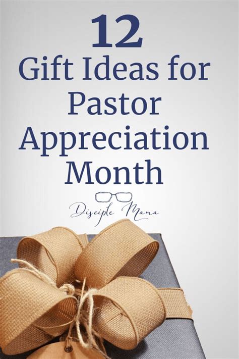 T Ideas For Pastor Appreciation Month