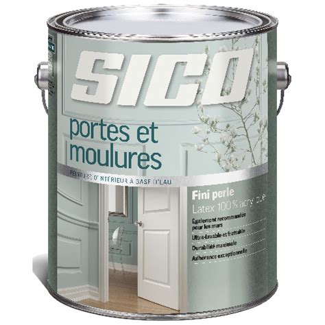Peinture Dintérieur Sico Pour Portes Et Moulures Latex 100 Acrylique