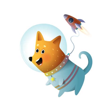 Dog In Space Suit Illustrations Royalty Free Vector Graphics And Clip