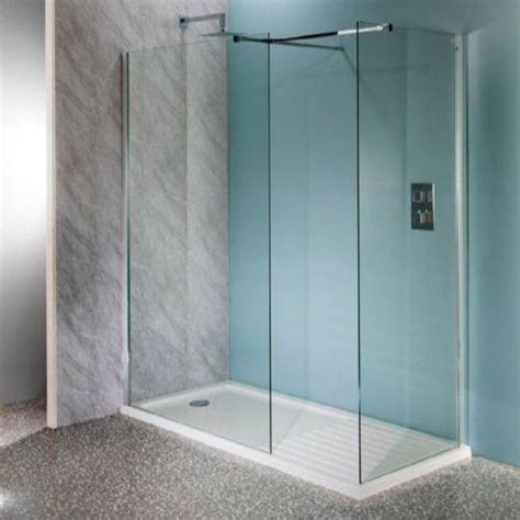 Deluxe Mm Wet Room Shower Screen Mm Glass Walk In Panel
