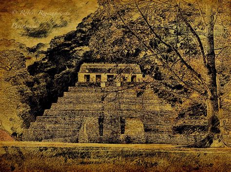 Piramida Świątyni Inskrypcji W Palenque The Pyramid Of The Temple Of