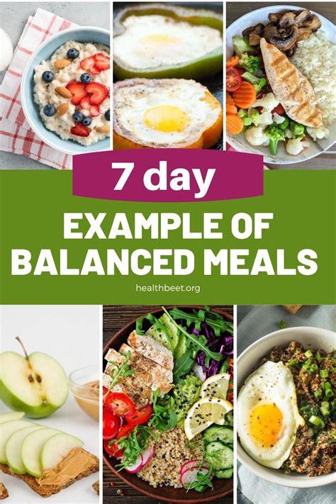 Examples Of Heathy Balanced Meals With 6 Simple Planning Hacks Health