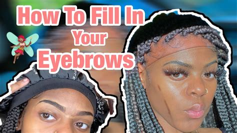 How To Fill In Your Eyebrows Youtube