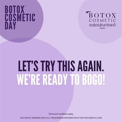 Botoxcosmetic Were Ready To Make It Up To You Its Really Bo Time Now Heres The Offer Buy