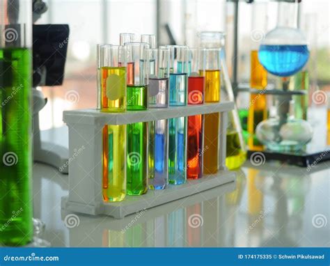 Test Tubes And Other Laboratory Glassware Stock Image Image Of Development Chemistry 174175335