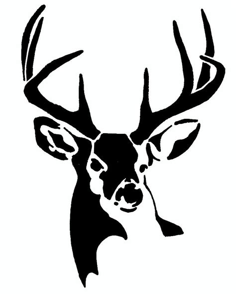 Pin By Searra Gordy On Line Art Deer Stencil Animal Stencil Wood