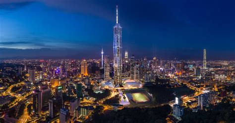 Merdeka 118 The Worlds Second Tallest Tower Tops Out In Malaysia