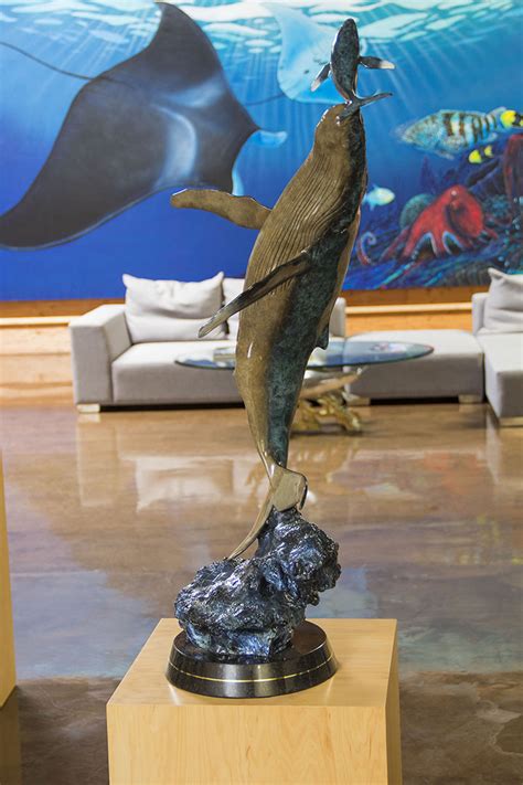 Humpbacks The First Breath 35th Anniversary Bronze Wyland Galleries