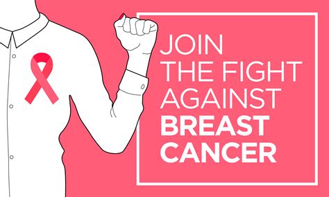 breast cancer join the fight banner 335399 vector art at vecteezy
