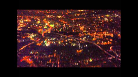Plane Landing In Paris At Night Youtube