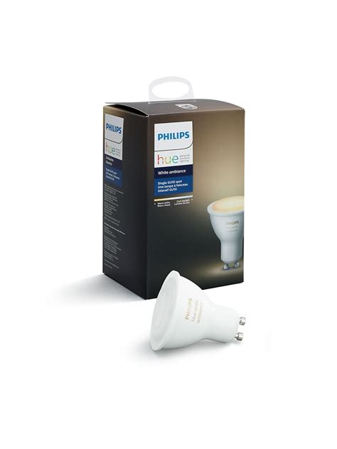 White Ambiance Single Bulb Gu10 Philips Hue Lighting