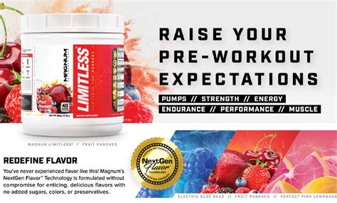 Limitless By Magnum Nutraceuticals Lowest Prices At Muscle And Strength