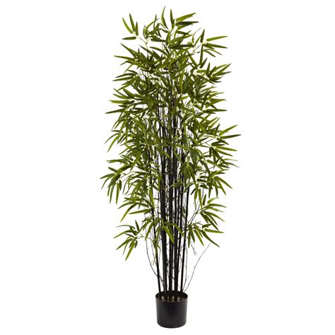 5 Foot Artificial Black Bamboo Tree Potted 5418