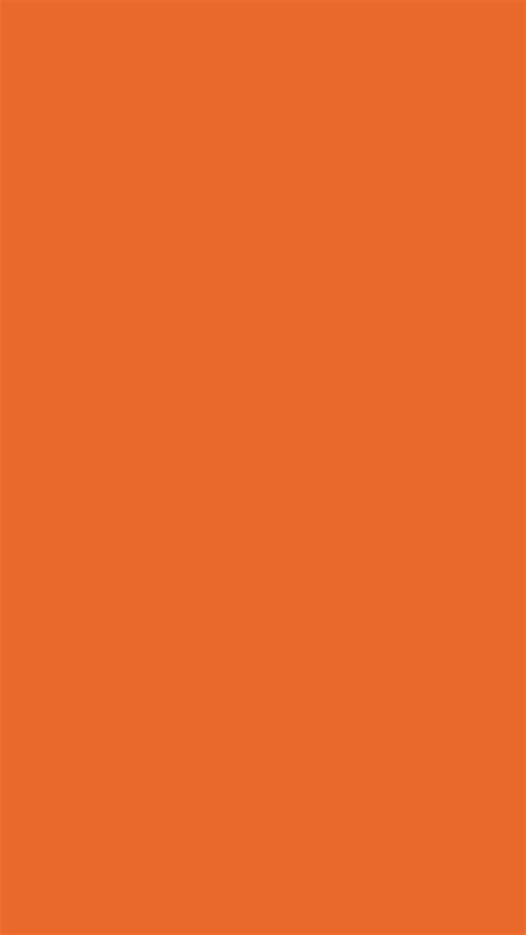 Deep Carrot Orange Solid Color Background Wallpaper for Mobile Phone