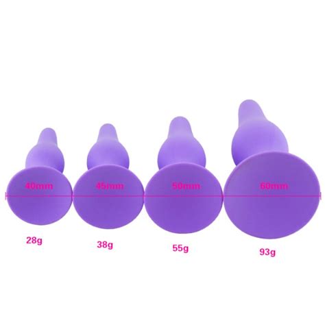 4 In1 Silicone Water Proof Anal Plug Butt Plugs For Sex Play Game Buy Anal Pluggay Anal Toys