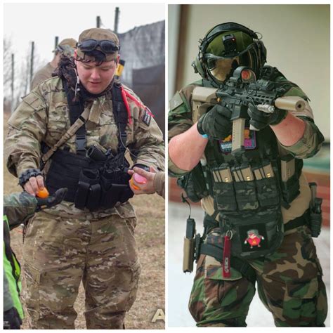 My First Airsoft Kit From 2015 And My Most Current Kit From 2019 R