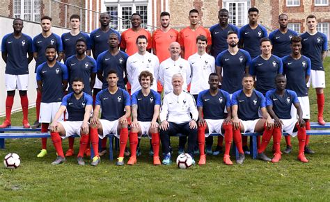 France National Football Team 2020 France Line Up To Sing The