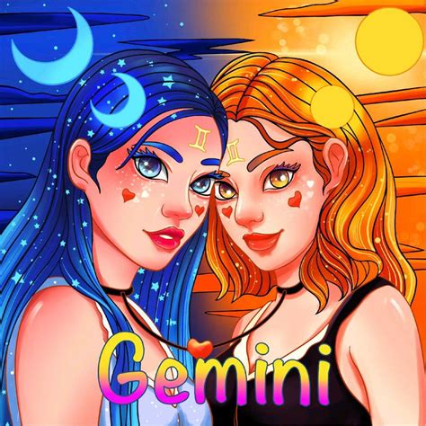 Pin By Kida Queen On Horoscope Girls Gemini Art Anime Disney
