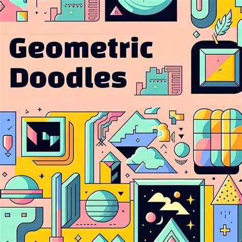 Geometric Doodles Prompthunt Template