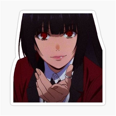 Yumeko Sticker For Sale By Annoyingjuice Redbubble