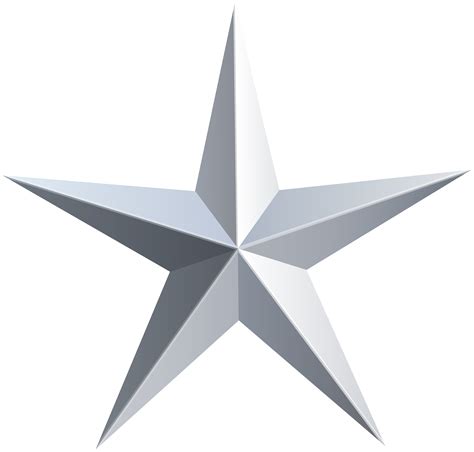 Silver Star Transparent Png Clip Art Gallery Yopriceville High