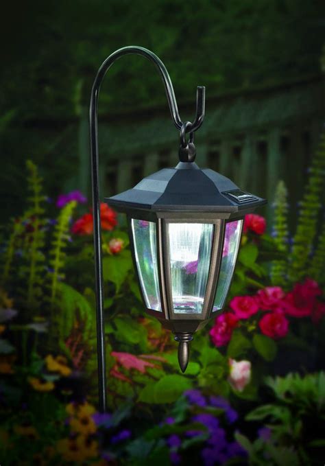 Garden lawn lamp, pillar lamp stigma lamp. Stakes Lantern Lamp Outdoor Shepard Path Hanging Solar ...