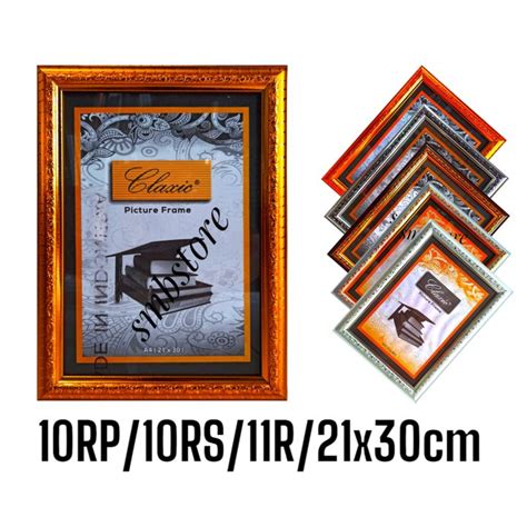 Bingkai Frame Figura Pigura Foto A411r10rs20x30sertifikat Motif