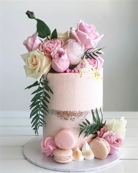 Pink Flower Cake Customzied Flower Cake Best Cake Gift For Her Dubai