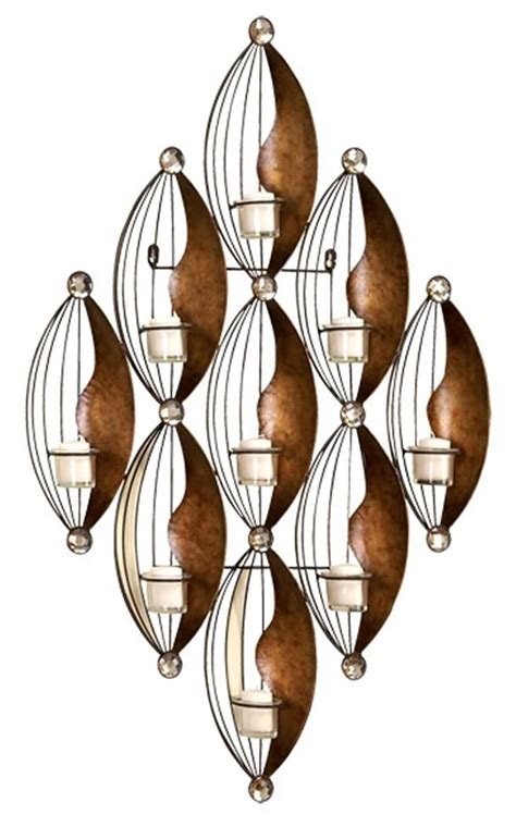 Free shipping on orders of $79 or more! Cast Iron Metal Wall Votive Candle Holder 37 x 25 Wall Art ...