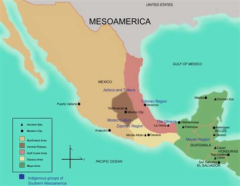 Indigenous People Of Mexico Map Map