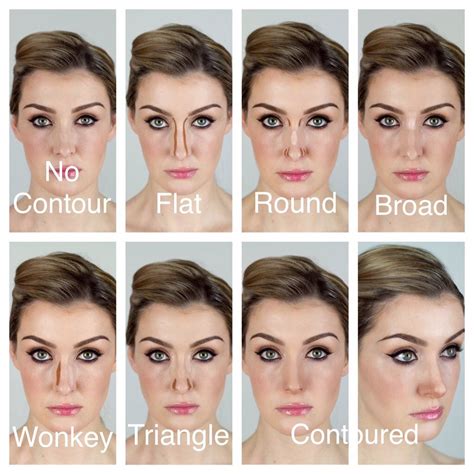nose contouring makeup nose makeup contouring and highlighting glowy makeup natural makeup