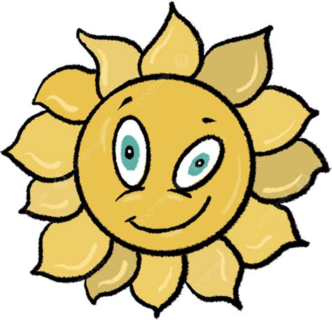 Ilustración Libre De Sol Sonriente De Dibujos Animados Png Sol