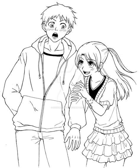 Boy And Girl To An Appointment By Gueparddefeu On Deviantart
