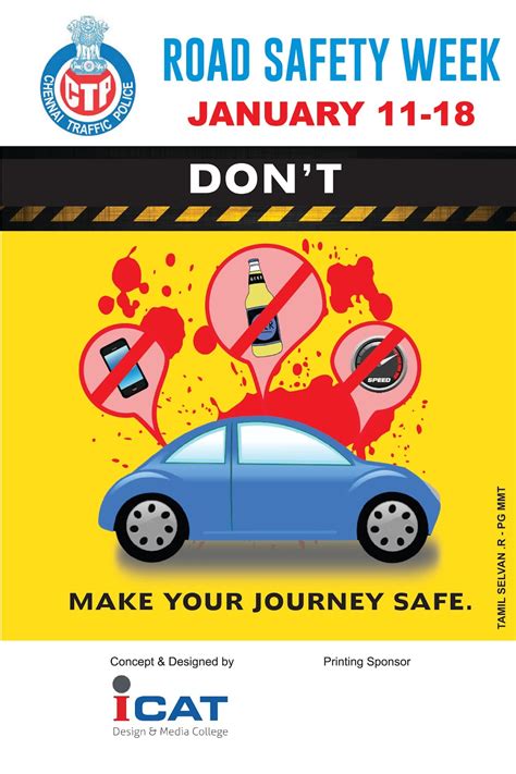 Crayon Studios: Poster Design - Road Safety Awareness