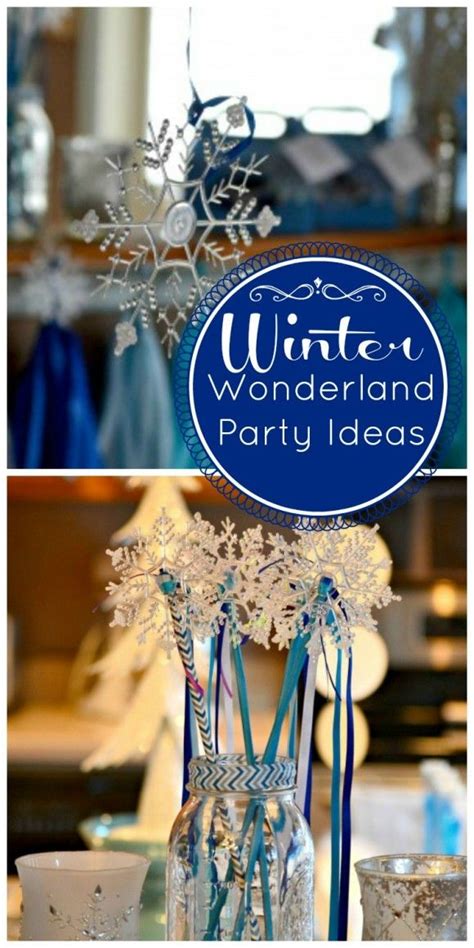 Winter Wonderland Party Ideas Catch My Party Winter Wonderland