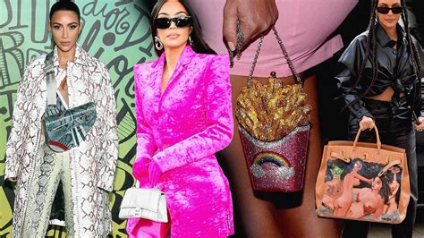 it s amazing to see kim kardashian s handbag collection