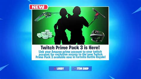 Twitch Prime Pack 3 Fortnite Battle Royal Is Here Gaming Central