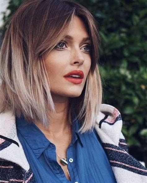 50 Ways To Wear Short Hair With Bangs For A Fresh New Look Long Bob Hairstyles Short Hair