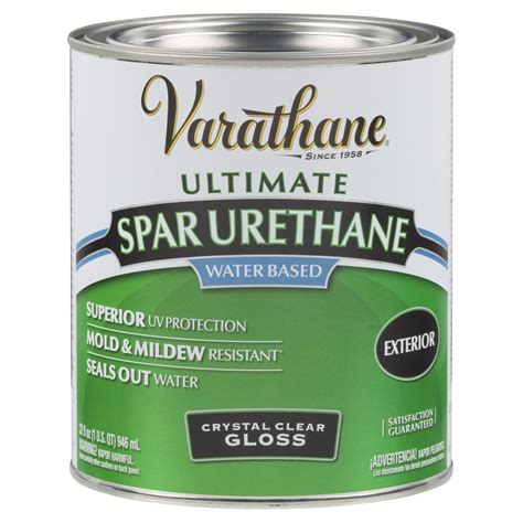 Check spelling or type a new query. Varathane 1 qt. Clear Gloss Water-Based Exterior Spar ...