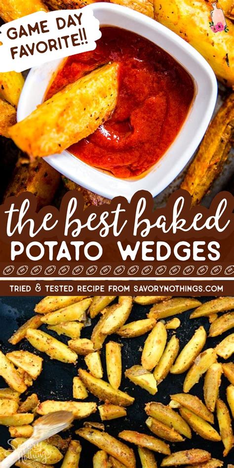 About 50 to 60 minutes at 425°f (220°c). Baked Potato Wedges (Perfect for Game Day Snacking ...