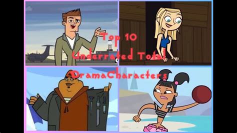 Top 10 Underrated Total Drama Characters Youtube