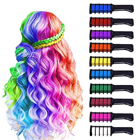 Best Hair Chalk For Temporary Hair Color And Face Paints