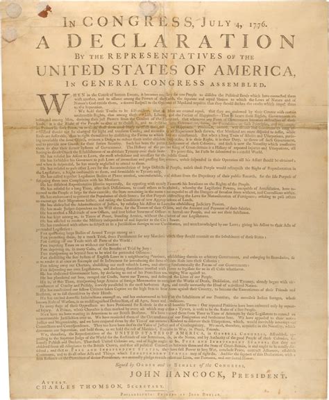 August 2 1776 The Declaration Of Independence Is Signed
