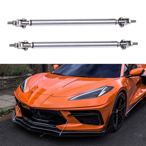 For Chevrolet Corvette C8 C7 C6 C5 C4 Front Bumper Lip Splitter Strut