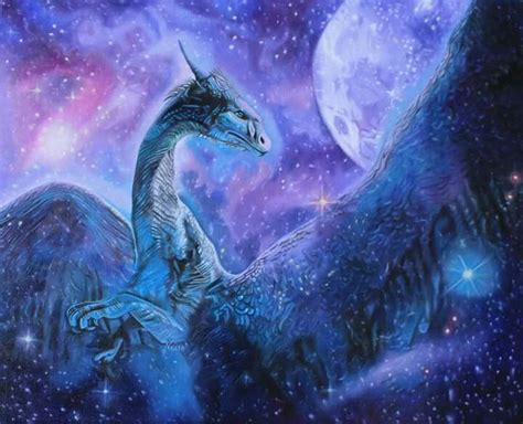 Star Dragon Beautiful Fantasy Art Spirit Animal Fantasy Art