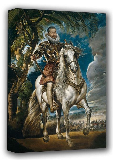 Rubens Peter Paul Equestrian Portrait Of The Duke Of Lerma Fine Art
