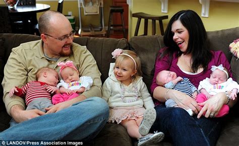 Couple Beat Medical Odds By Conceiving Two Sets Of Identical Twins In